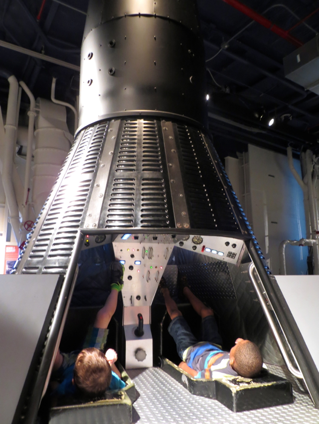 Intrepid Museum Review, NYC - Gemini Space Capsule