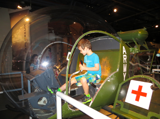 Intrepid Museum NYC Review - Army Helicpoter