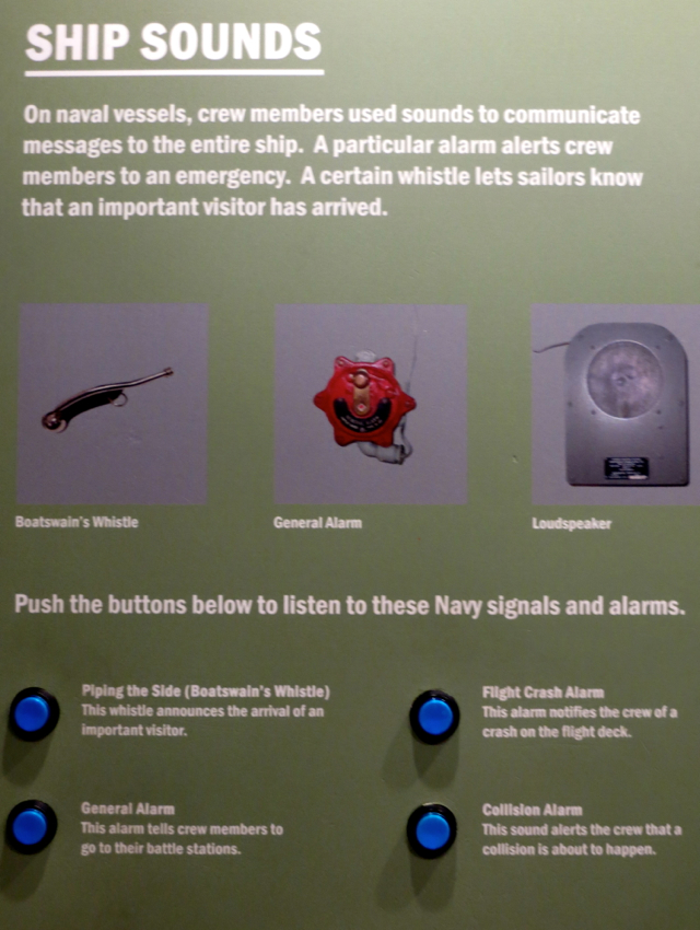 Intrepid Museum NYC Review - Ship Alarms