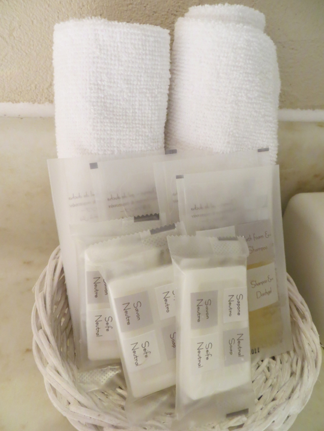 La Grande Eperviere Barcelonnette Hotel Review-Shampoo and Toiletries