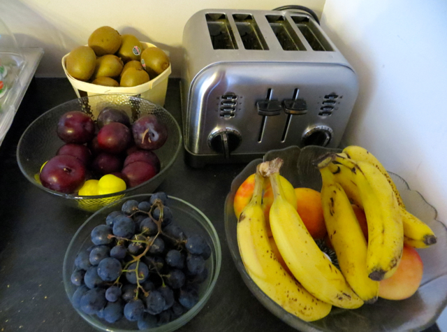 La Grand Eperviere Barcelonnette France Hotel Review - Breakfast Fruit