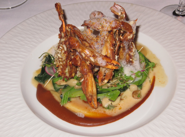 Gotham Bar and Grill NYC Restaurant Review - Crispy Soft Shell Crabs