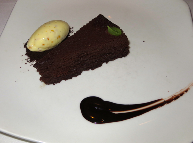 Gotham Bar and Grill NYC Restaurant Review - Gotham Chocolate Cake