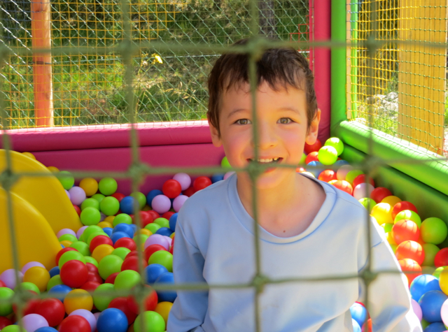 Things to Do in Barcelonnette, France with Kids - Ball Pit at Kids' Play Park