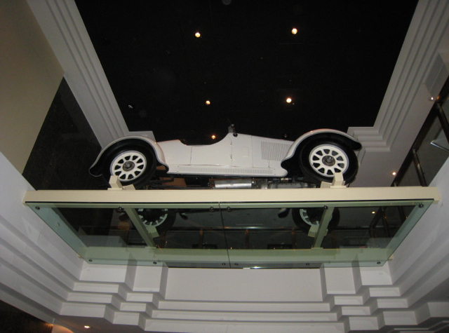 Westin Grand Frankfurt Hotel Review - Vintage Car on Balcony