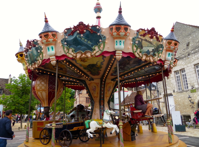 Provins, France Carrousel