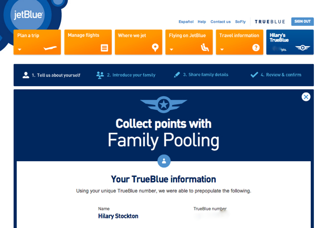 JetBlue Family Pooling Account: How it Works