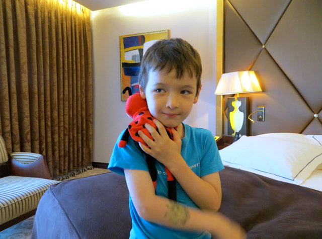 Hotel Fouquet's Barriere Paris Review - Grenadine Ladybug Mascot