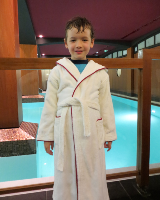 Hotel Fouquet's Barriere Paris Review - In a Child Size Bathrobe