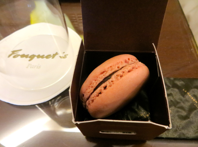 Hotel Fouquet's Barriere Paris Review - Maison du Chocolat Macaron