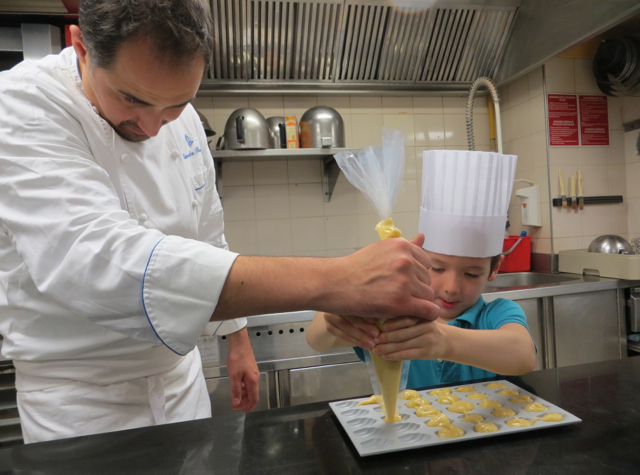 Four Seasons Paris Kids Pastry Lesson - Making Madeleines 