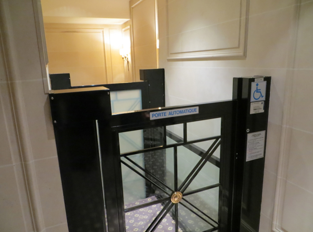 Four Seasons Paris Back of House Tour - Hidden Elevator for Wheelchairs