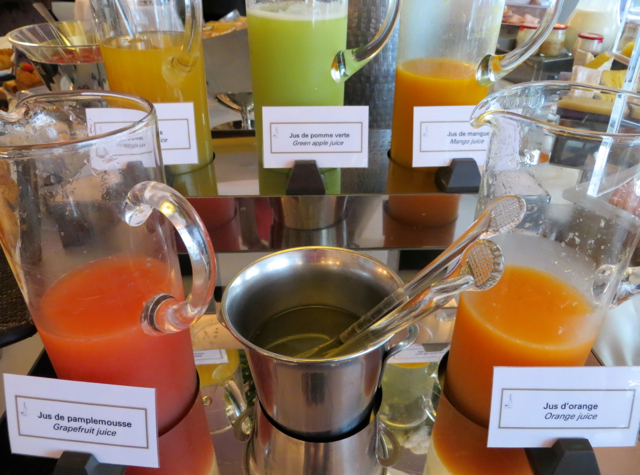 Breakfast in Paris-Le Diane-Freshly Squeezed Juices