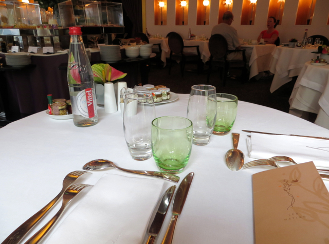 Breakfast in Paris: Le Diane at Hotel Fouquet's Barriere