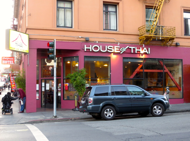 Thai House Express San Francisco Restaurant Review -House of Thai