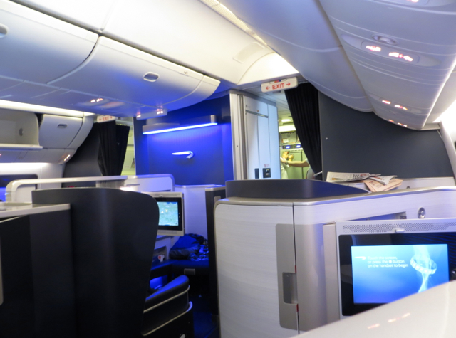 British Airways New First Class Review-First Class Cabin