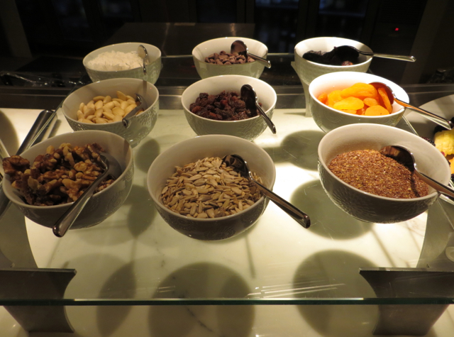 Brasserie S&P Breakfast Buffet: Dried Fruits, Nuts and Seeds