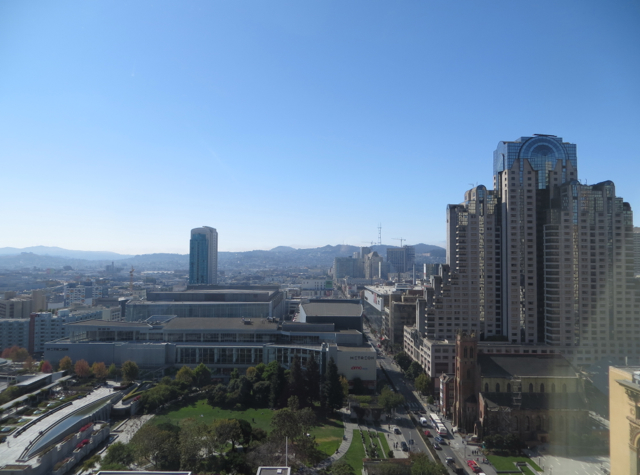 St. Regis San Francisco Hotel Review - Grand Deluxe Room View of Yerba Buena Gardens