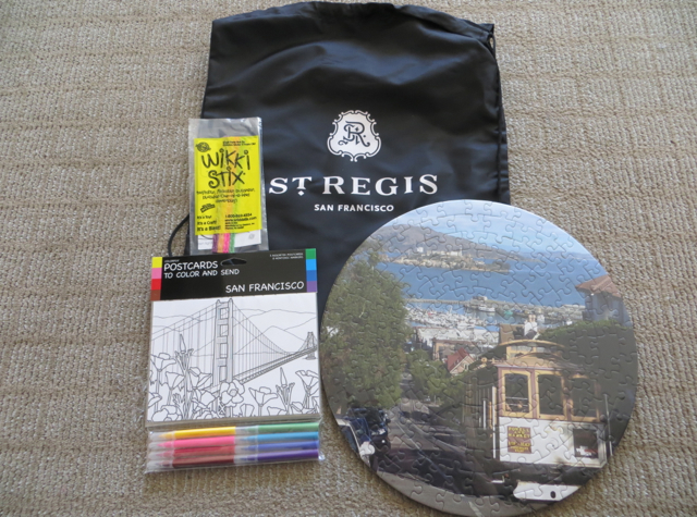 St. Regis San Francisco Hotel Review - Kids' Welcome Amenities