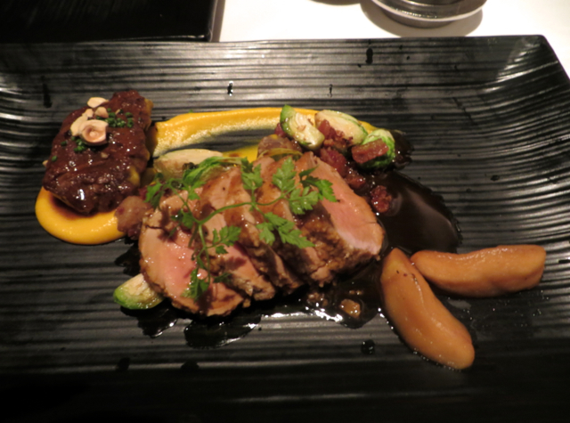 Review: Restaurant Gary Danko, San Francisco: Hazelnut Crusted Pork Tenderloin