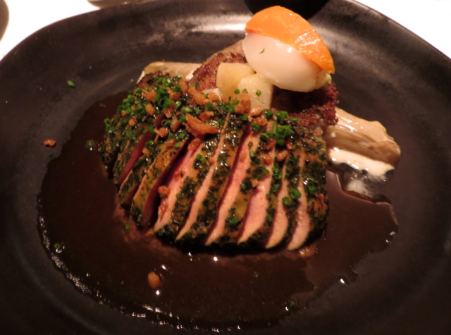 Review: Restaurant Gary Danko, San Francisco: Lemon Pepper Duck Breast with Duck Hash