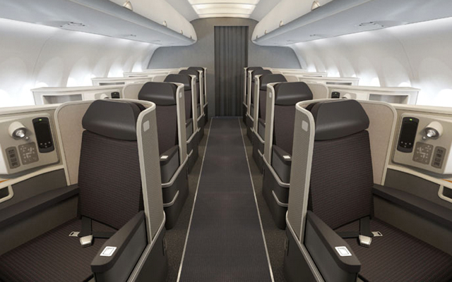 American A321 Transcon Routes and Top Transcon First Class and Business Class Awards