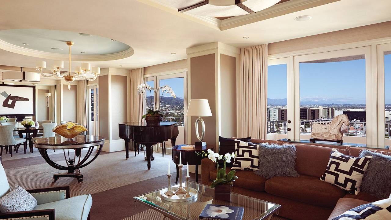 Four Seasons Los Angeles Beverly Hills Suite Offers - Presidential Suite East