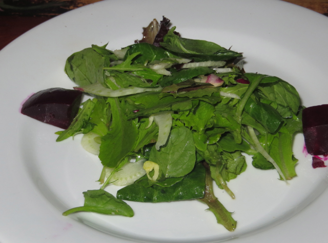Cafe Mogador NYC Review - Side Salad