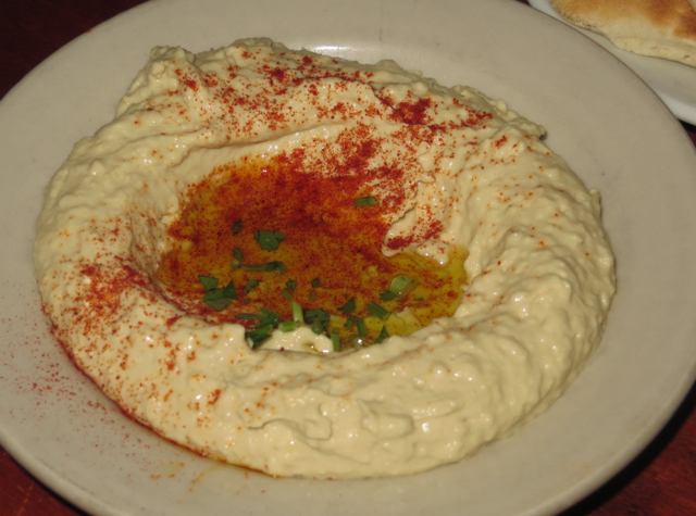 Cafe Mogador NYC Restaurant Review - Hummus