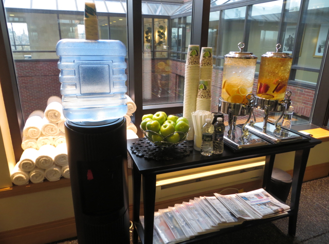 Four Seasons Boston Review - Fruit Infused Water Post-Workout