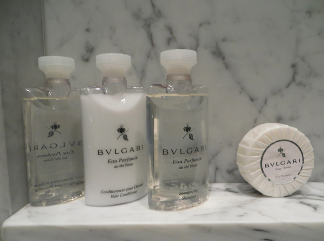 Four Seasons Boston State Suite Review - Bulgari Bath Amenities