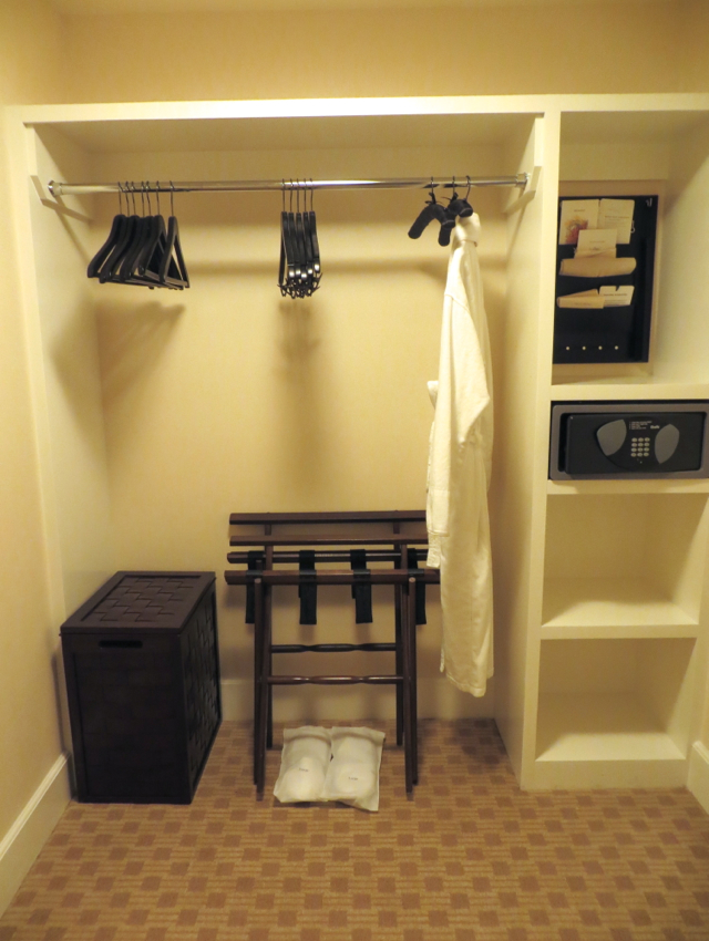 Four Seasons Boston State Suite Review - Closet