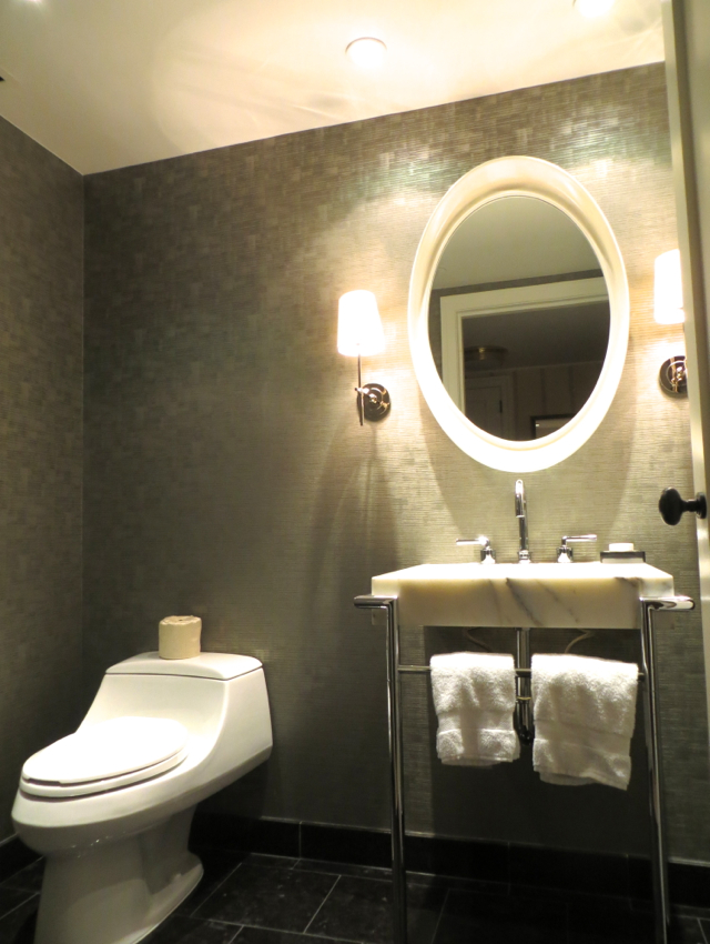 Four Seasons Boston State Suite Review - Half Bathroom