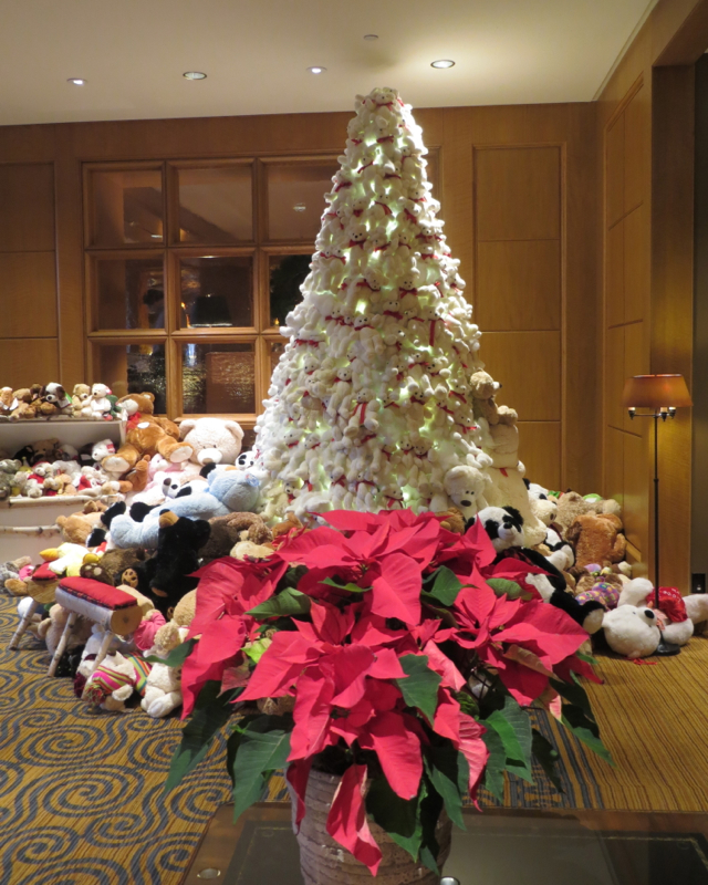 Four Seasons Boston Teddy Bear Tree