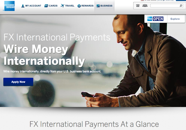 Up to 30K Membership Rewards Points for FX International Payments