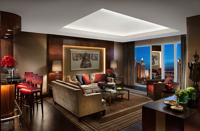 Valentine's Day 2014 Luxury Hotel Deals and Packages - Mandarin Oriental Las Vegas Dynasty Suite