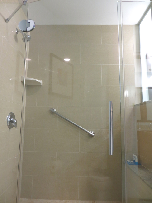 Hyatt House Denver Airport Hotel Review - Studio Suite Bathroom Shower