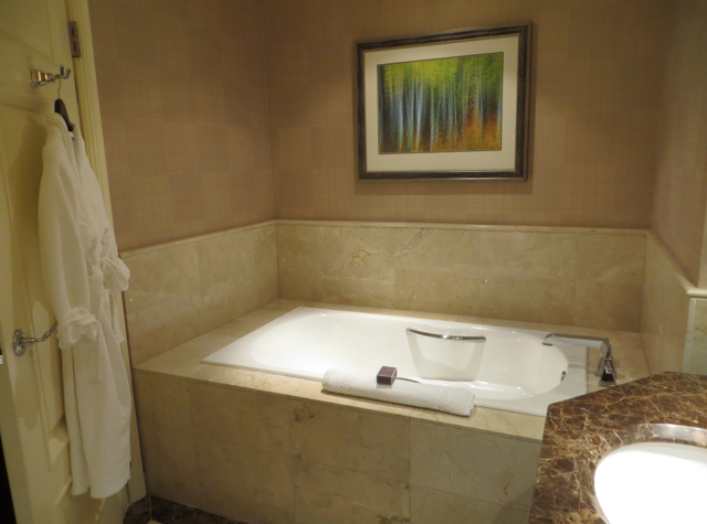 Ritz-Carlton Denver Hotel Review - Club Deluxe Bathroom Bathtub