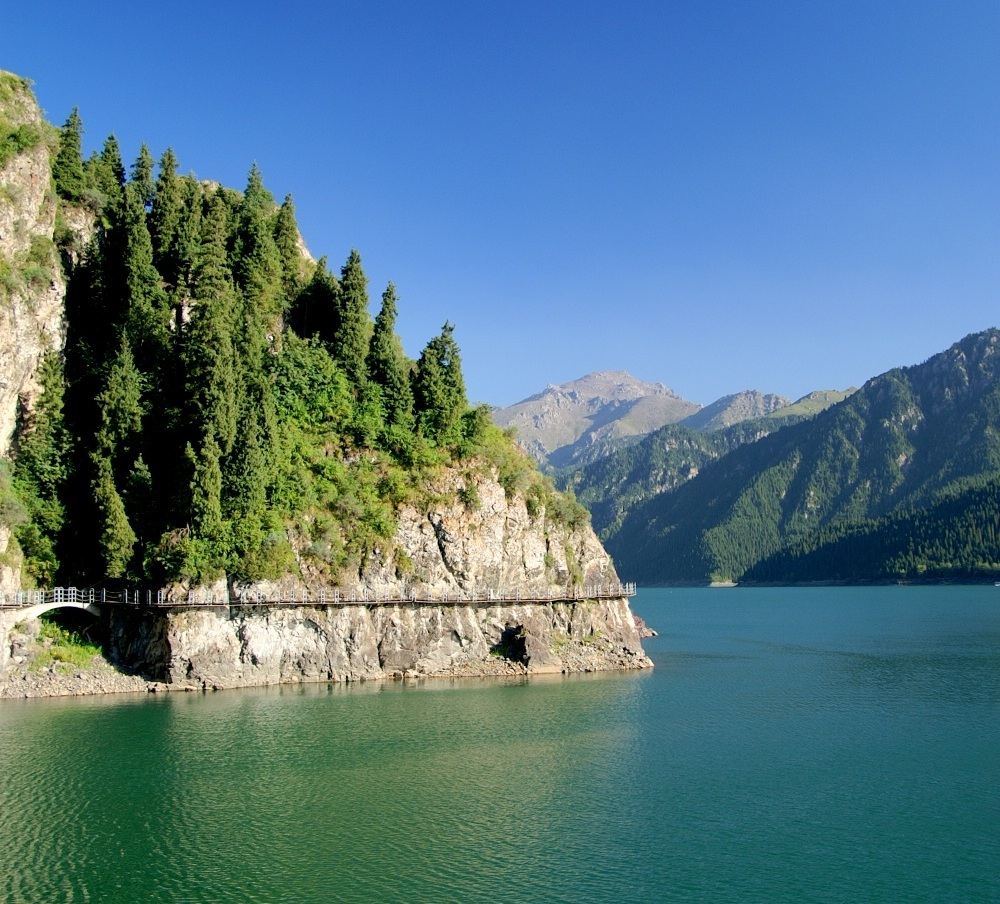 View from Tianchi Lake