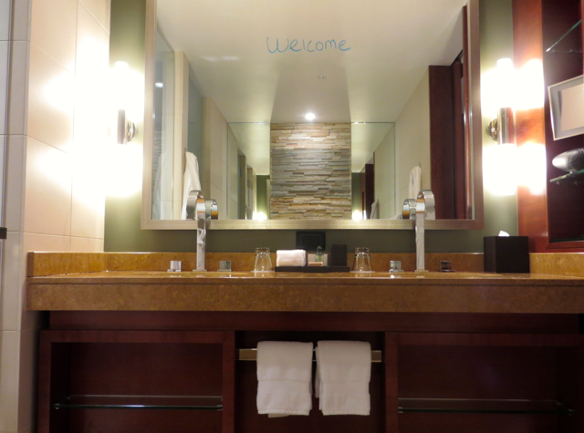 Four Seasons Denver Hotel Review - Bathroom with Dual Vanities