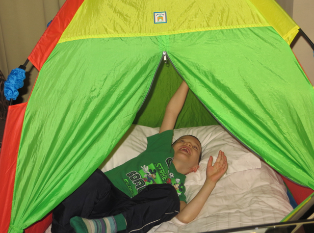 Four Seasons Denver Hotel Review - Kid's Tent