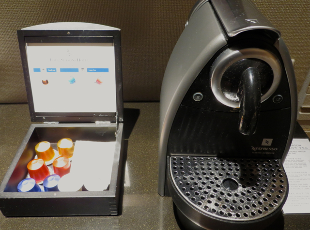 Four Seasons Denver Hotel Review - Nespresso Machine