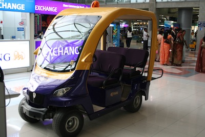 Thai Airways golf cart