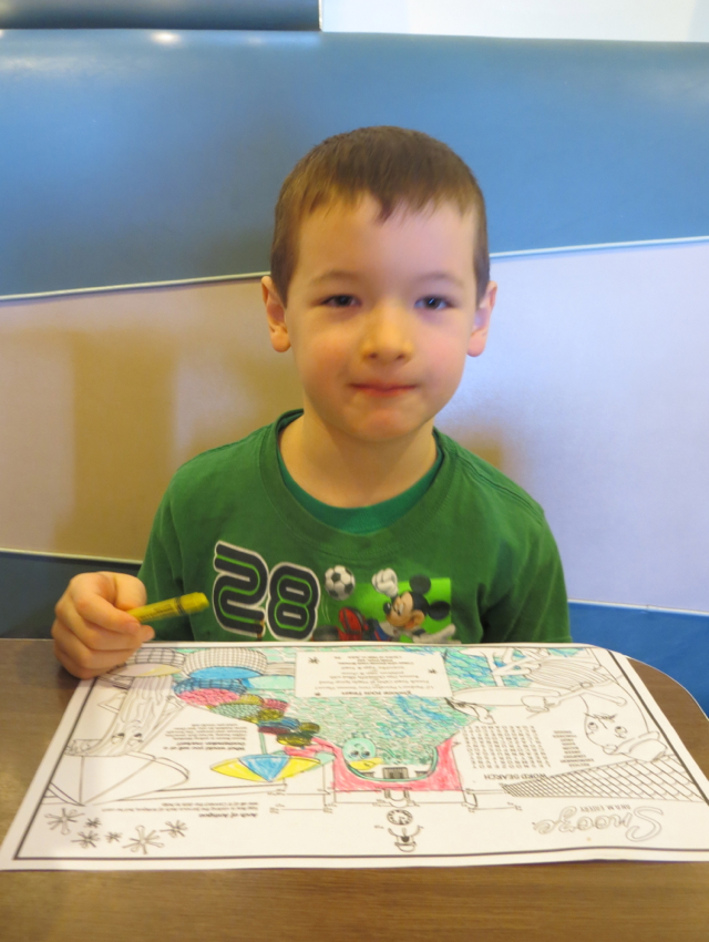 Snooze Restaurant-Best Breakfast in Denver - Kids' Coloring and Activities Placemat