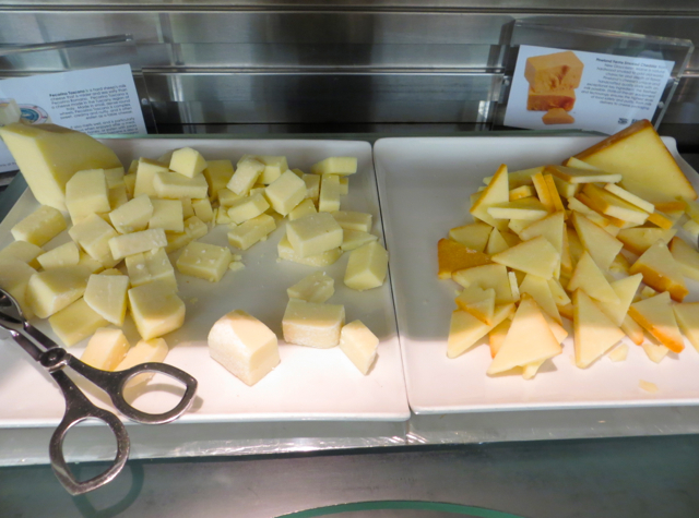 British Airways Galleries Lounge JFK Review - Cheese