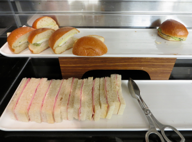 British Airways Galleries Lounge JFK Review - Sandwiches