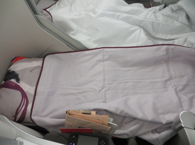 Iberia New Business Plus A330-300 Review - Flat Bed Seat