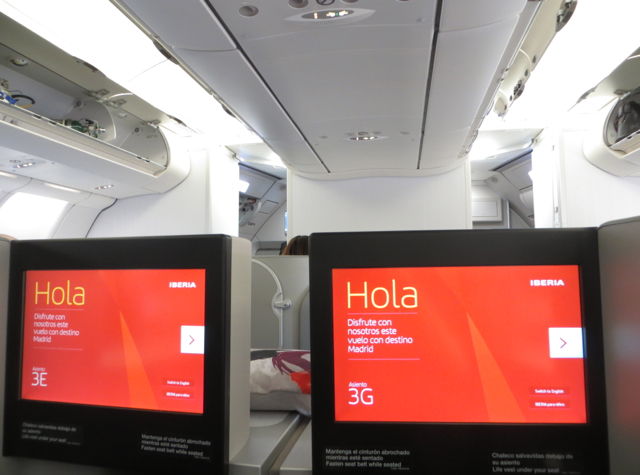 Iberia New Business Class A330-300 - IFE