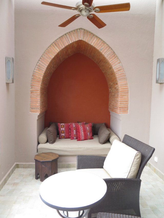 Four Seasons Marrakech Review - Private Outdoor Terrace