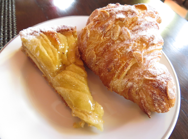 Solano at Four Seasons Marrakech Review - Apple Tart and Almond Croissant